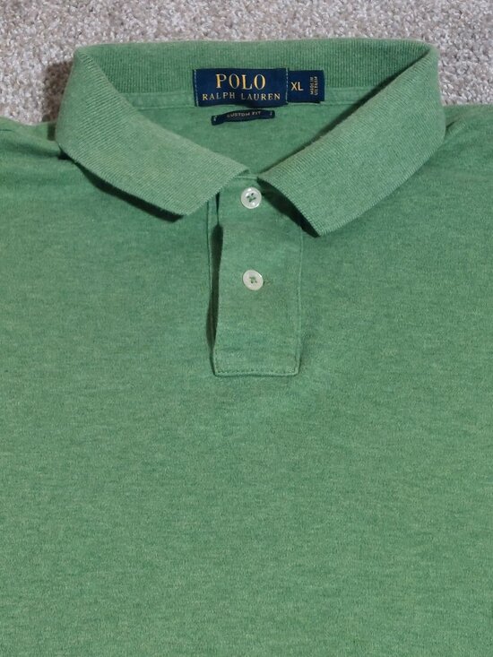 Polo Ralph Lauren Other - Polo by Ralph Lauren Short sleeve polo heathered green size XL